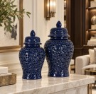  Venice vase/urne - Marineblå - M thumbnail