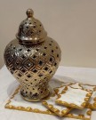 Cazenovia urne/vase - Gull - H 33 cm thumbnail