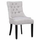 Luna spisestol - Lys grå linen thumbnail