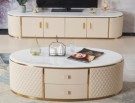 Florence sofabord - Beige & Gull thumbnail