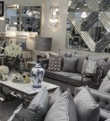 Ellington sofabord - L 130 - Hvit marmor plate & sølv understell thumbnail