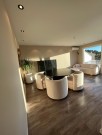  Elegance stol - Beige - Gull swivel base i rustfritt stål  thumbnail
