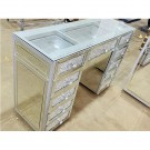 Clarita sminkebord - 13 skuffer - Hvit - L 140 cm thumbnail