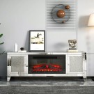 Castellon elektrisk peis/ tv bord - 150 cm- M fjernkontroll thumbnail