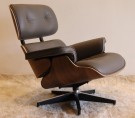 Comfort lenestol med fotskammel - Top grain leather/Skinn - Brun thumbnail