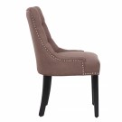 Luna spisestol- Brun linen thumbnail