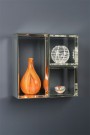 Dekorative vegghyller i speilglass- 4stk/pk thumbnail