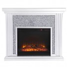 Lion elektronisk peis i speilglass m flammeeffekt W750-1500- M fjernkontroll thumbnail