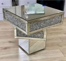 Venetian sidebord/sofabord - 60*60 cm - Speilplate  thumbnail