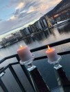 Los Angels lysestake i speilglass H-46, stor thumbnail