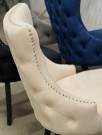 Manhattan spisestol- Lys beige velour- Svart ben thumbnail