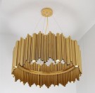 Mexico taklampe - Rustfritt stål - Gull thumbnail