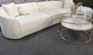 BAX SOFA - Beige boucléstoff & Gull ben  thumbnail