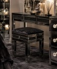 Clarita krakk i speilglass og krystaller - H 49 - Sort  thumbnail