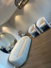 Boston stol - Beige - Linn stoff  thumbnail
