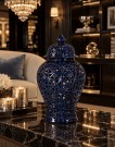  Venice vase/urne - Marineblå - M thumbnail