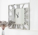 Lincoln veggklokke - Firekant- 80*80cm thumbnail