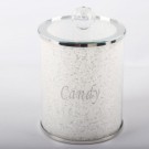Crystalline candy krukke- Sølv - H 18 cm thumbnail