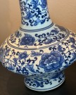 Glamour Urne/Vase sett- 4 stk i en pk - Hvit og blå thumbnail