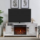Roma elektrisk peis/ tv bord - 150 cm- M fjernkontroll  thumbnail
