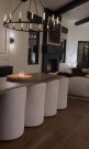 Boston stol - Beige - Linn stoff  thumbnail