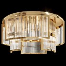 Mexico K9 taklampe - 80 cm - Gull rustfritt stål  thumbnail