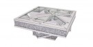 Venetian sofabord- 100*100 cm thumbnail