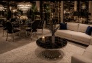 Milano sofabord - Sort steinplate & Rustfritt stål  thumbnail