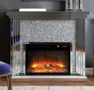 Lion elektronisk peis i speilglass m flammeeffekt W750-1500- M fjernkontroll thumbnail