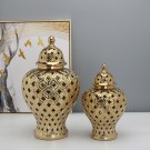 Cazenovia urne/vase - Gull - H 45 cm  thumbnail
