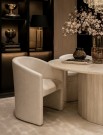Boston stol - Beige - Linn stoff  thumbnail