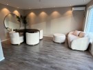  Elegance stol - Beige - Gull swivel base i rustfritt stål  thumbnail