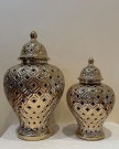 Cazenovia urne/vase - Gull - H 33 cm thumbnail