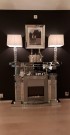 Torino elektronisk peis i speilglass m flammeeffekt W750-1500- M fjernkontroll thumbnail