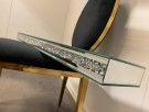 Royal vegghylle i speil med krystaller - 120 cm thumbnail