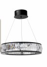 Venezia lysekroner m LED- Rustfritt stål & Ekte k9 krystaller thumbnail