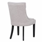 Luna spisestol - Lys grå linen thumbnail