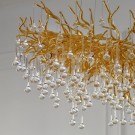 Bensville lysekrone - 120 cm - Gold thumbnail