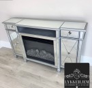 Adona elektrisk peis/ tv bord /Skjenk - 1750 cm- M fjernkontroll thumbnail