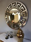 Luxury rundt speil-Gull-100x100 cm thumbnail