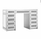 Clarita sminkebord - 13 skuffer - Hvit - L 140 cm thumbnail