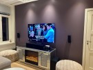 Roma elektrisk peis/ tv bord - 150 cm- M fjernkontroll  thumbnail