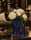  Venice vase/urne - Marineblå - M thumbnail