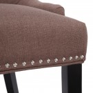 Luna spisestol- Brun linen thumbnail