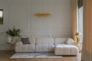 Bensville lysekrone - 120 cm - Gold thumbnail