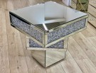 Venetian sidebord/sofabord - 60*60 cm - Speilplate  thumbnail