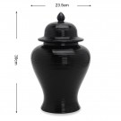 Clarita vase/urne - Sort  thumbnail