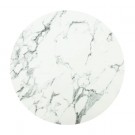 Spisebrikker i skinn marmor- hvit thumbnail