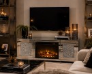 Roma elektrisk peis/ tv bord - 150 cm- M fjernkontroll  thumbnail