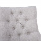 Luna spisestol - Lys grå linen thumbnail